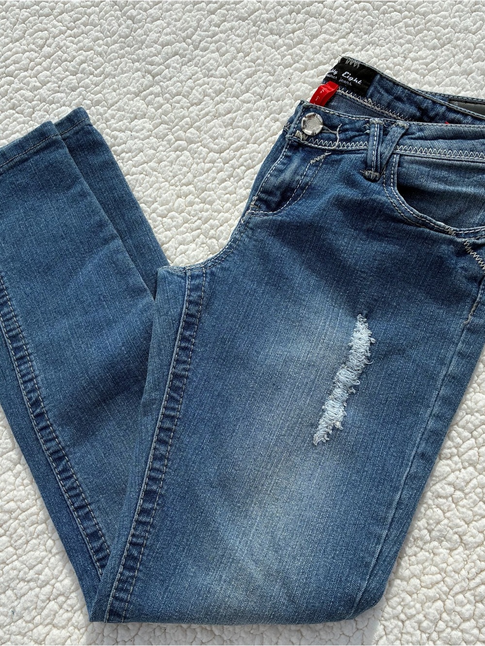 Eighty Eight Perfect Jeans Slim Cut Distressed